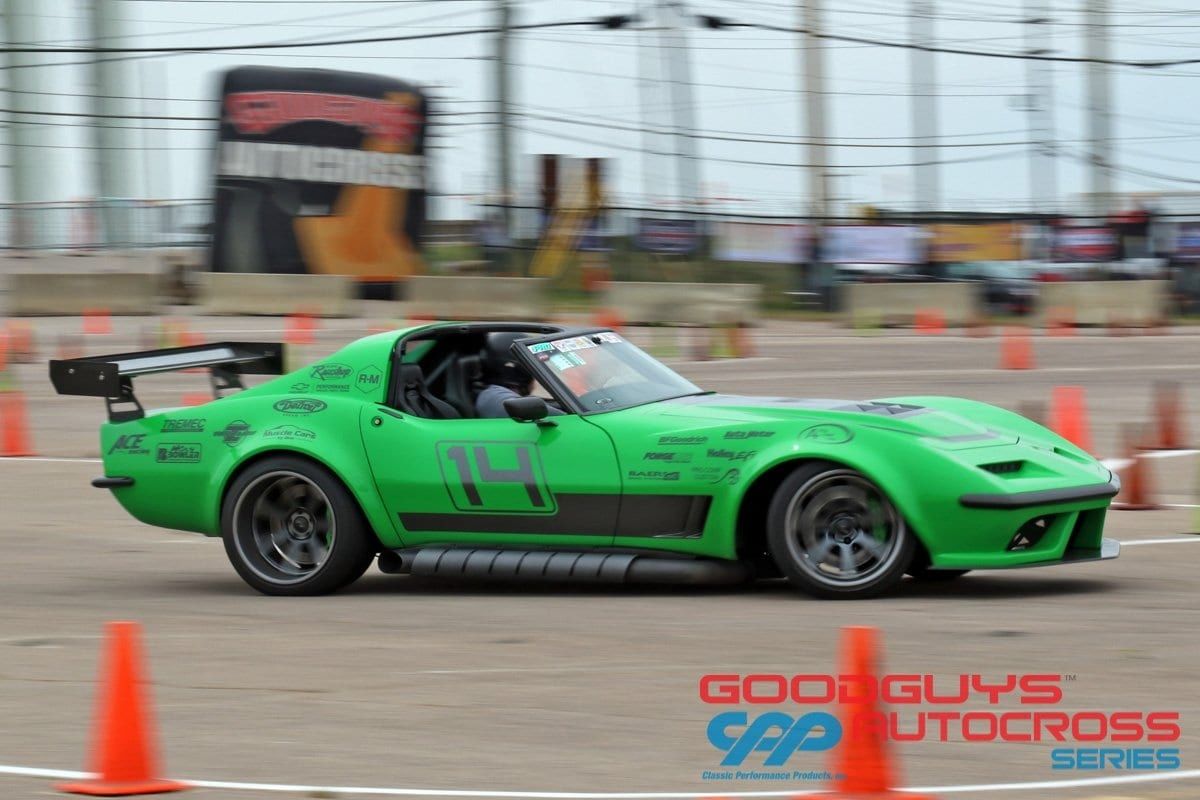 1968 Chevrolet Corvette | Bob Bertelsen Wins at Goodguys Raleigh in the “Green Mamba” Corvette on Forgeline CV3C Wheels