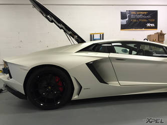 XPEL STEALTH Satin-Finish clear bra installation