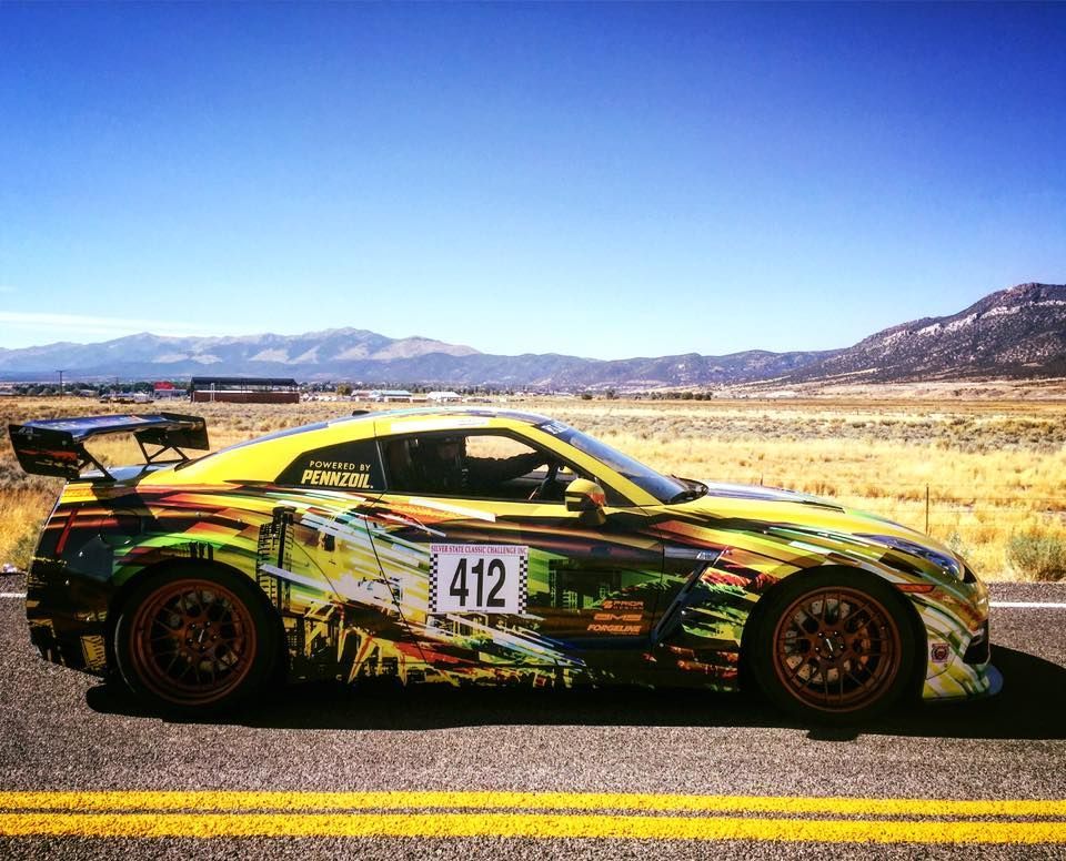 2016 Nissan GT-R | Jeff Allen Wins at the Silver State Classic Challenge in the Pennzilla Nissan GT-R on Forgeline DE3C-SL Wheels