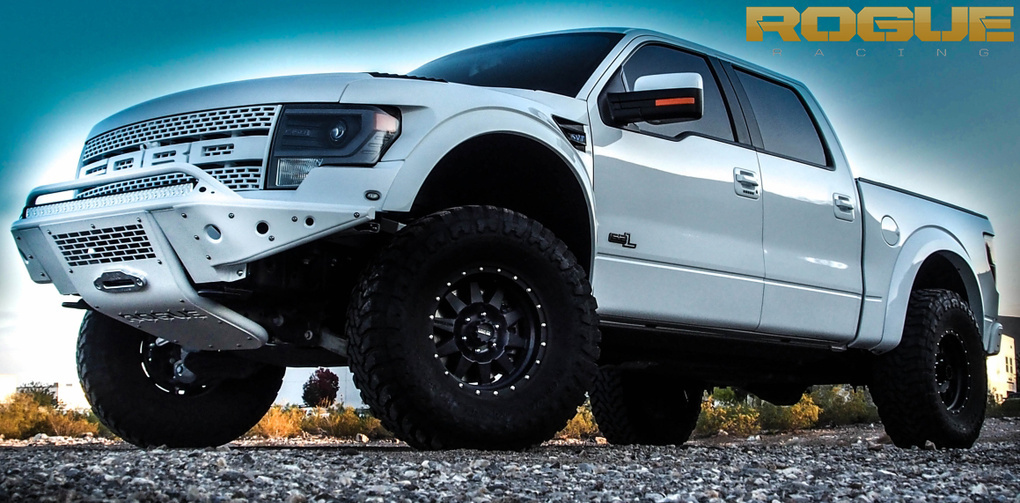 2010 Ford F-150 | The Rogue Revolver Bumper in White