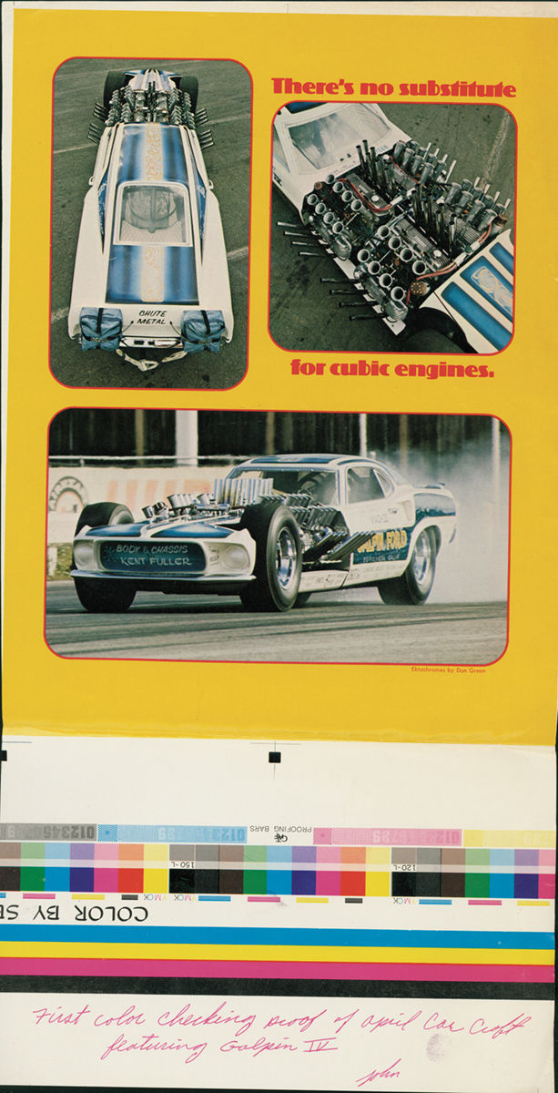  Ford  | Gary Weckesser’s Mach IV 4 Engine Mustang CMYK