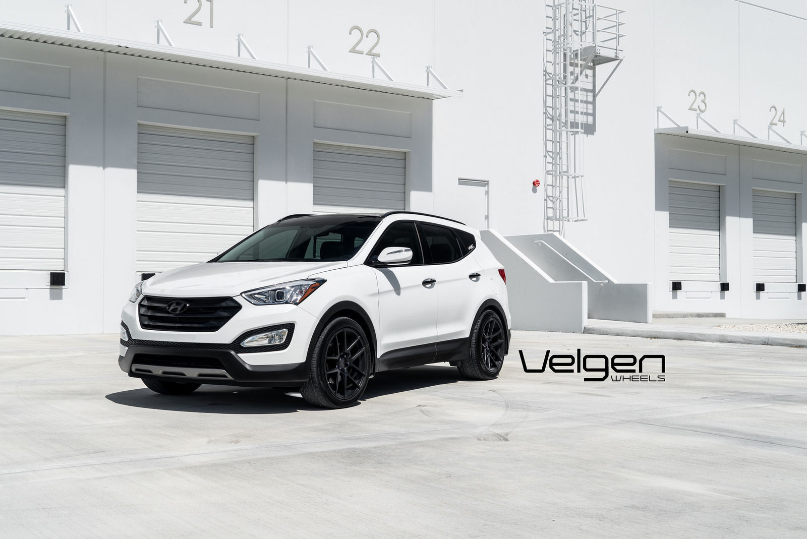 2015 Hyundai Santa Fe | Hyundai Santa Fe Sport on Velgen Wheels VMB5