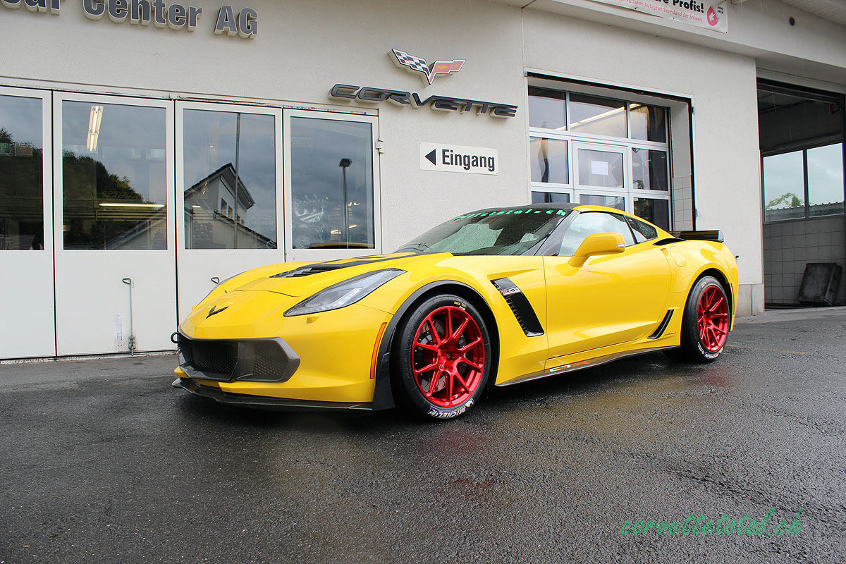 2016 Chevrolet Corvette Z06 | Swiss C7.R C7 Corvette Z06 on Forgeline One Piece Forged Monoblock GS1R Wheels