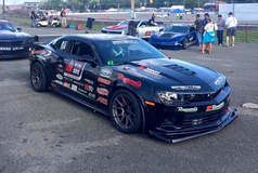 Ken Thwait's Camaro on Forgeline GA1R Open Lug Cap Edition Wheels