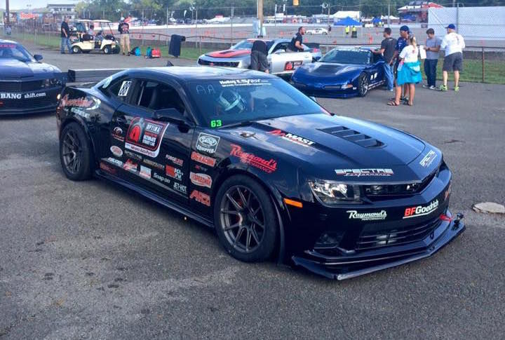 2014 Chevrolet Camaro | Ken Thwait's Camaro on Forgeline GA1R Open Lug Cap Edition Wheels