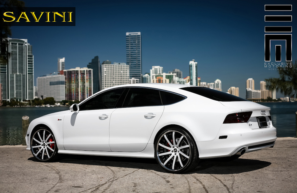 2013 Audi A7 | '13 Audi A7 on Savini SV37's