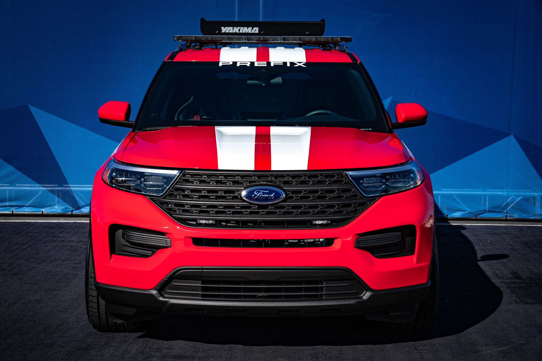 2020 Ford Explorer | 2020 Ford Explorer 4WD By Prefix - Front head on shot