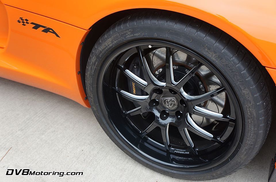 2014 Dodge Viper | Michael Arthur's 2014 Dodge Viper TA on Forgeline GA3-6 Wheels