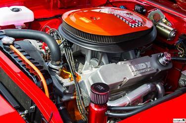 Serious engine at Mopar Euro Nationals 2014 at SantaPod