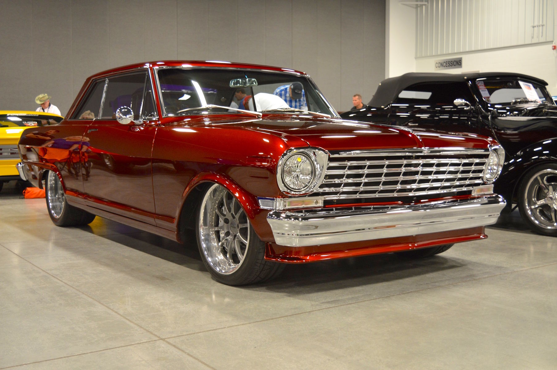 1964 Chevrolet Nova | Wayne Eden's Chassis Crafters '64 Chevy Nova on Forgeline ZX3P Wheels