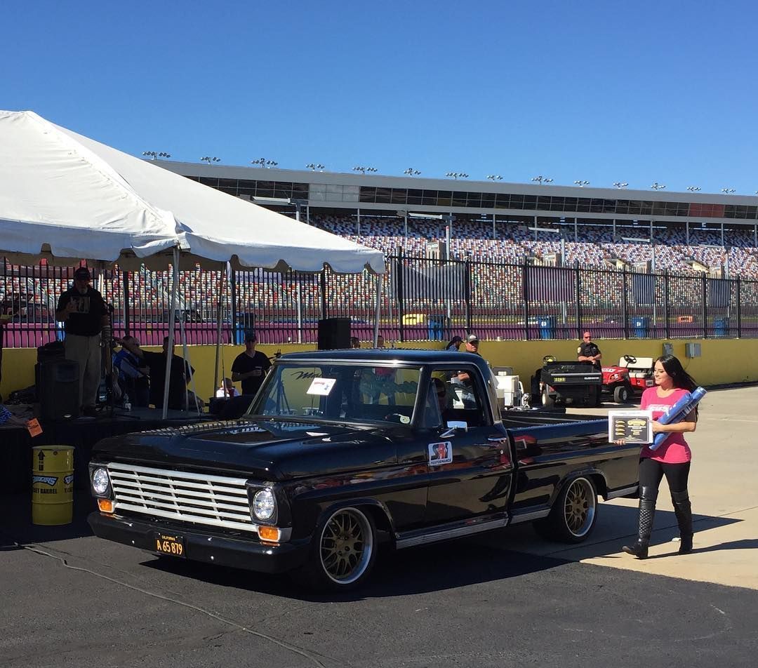 1967 Ford F-150 | Derek Brown Wins Autocross Truck Class at Goodguys Charlotte with '67 Ford F100 on Forgeline GX3P Wheels