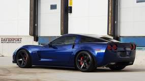 660+HP All-Motor Davenport Motorsports C6 Corvette Z06 on Forgeline CF3C Concave Wheels