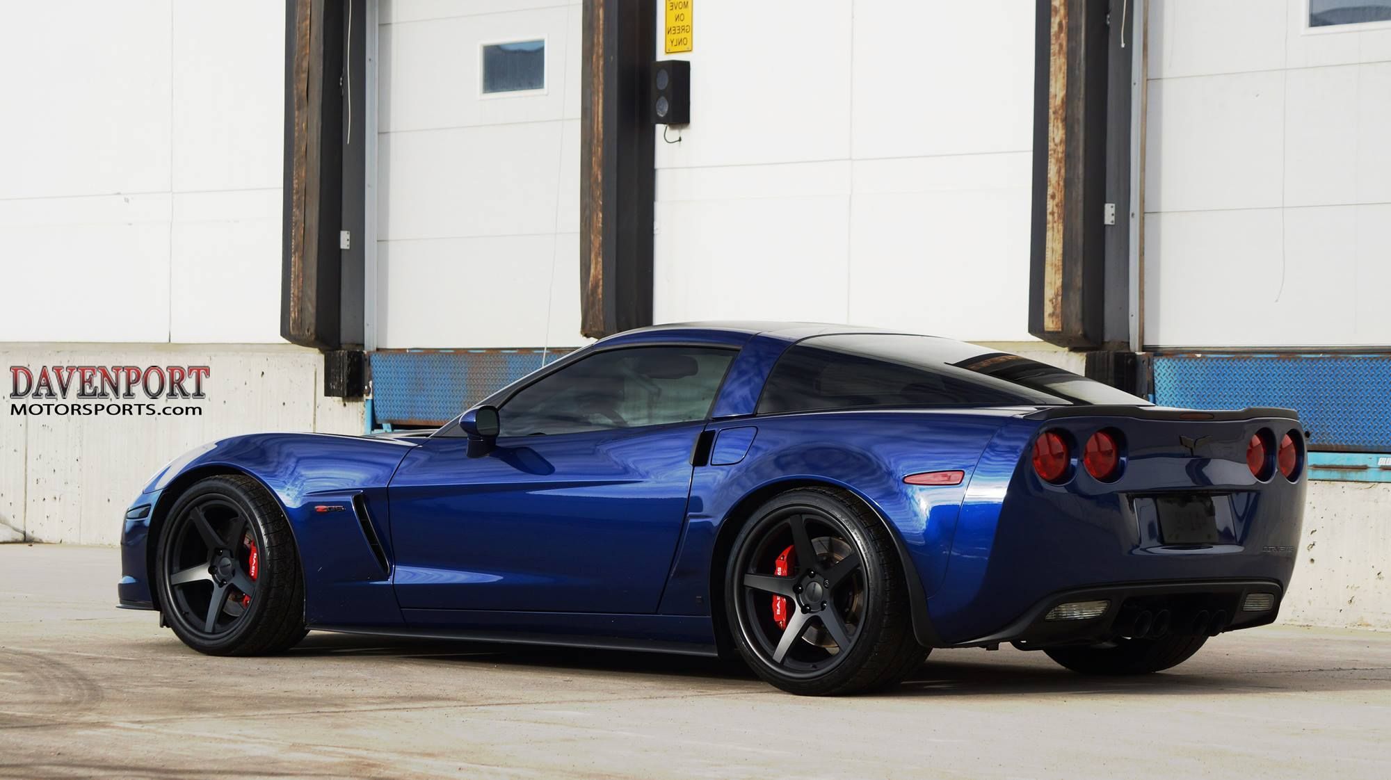 2013 Chevrolet Corvette Z06 | 660+HP All-Motor Davenport Motorsports C6 Corvette Z06 on Forgeline CF3C Concave Wheels