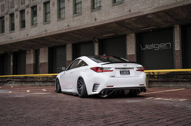 2015 Lexus RC 350 | Bagged Lexus RC350 F-Sport on Velgen Wheels 