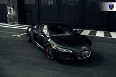 Black Audi R8 - Top Angle