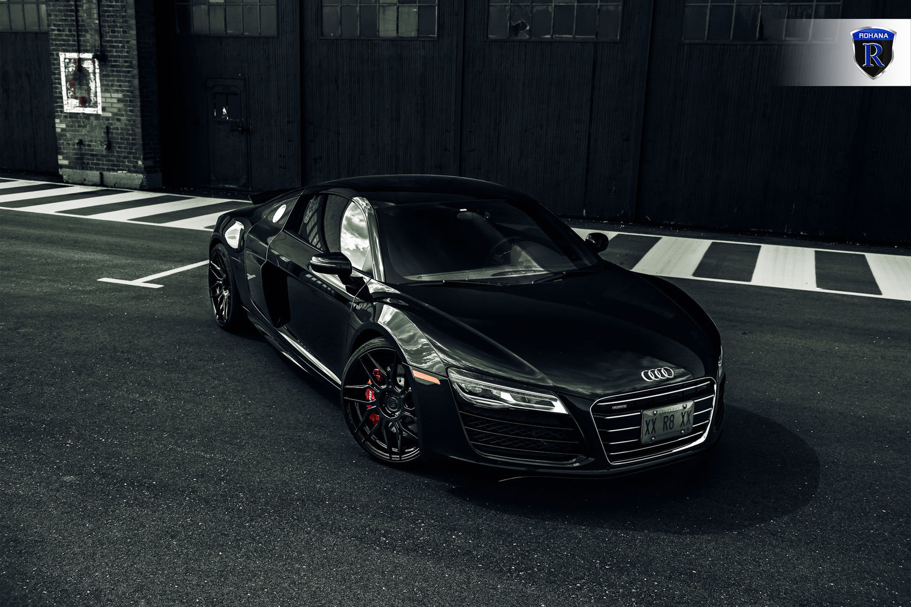 2016 Audi R8 | Black Audi R8 - Top Angle