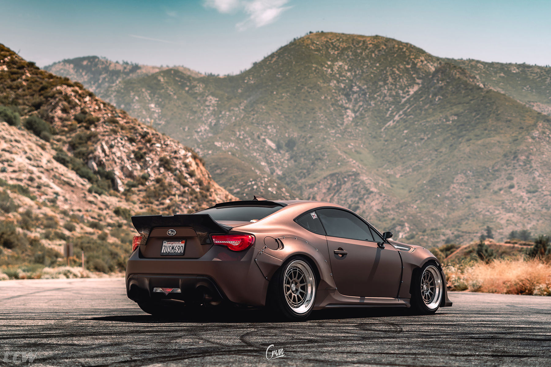  Subaru BRZ | Rocketbunny Subaru BRZ - CCW D11L Forged 3 Piece Wheels