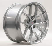 Forgeline One Piece Forged Monoblock VX1R in Hyper Silver