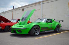 Bob Bertelsen's "Green Mamba" 1968 Corvette on Forgeline CV3C Concave Wheels