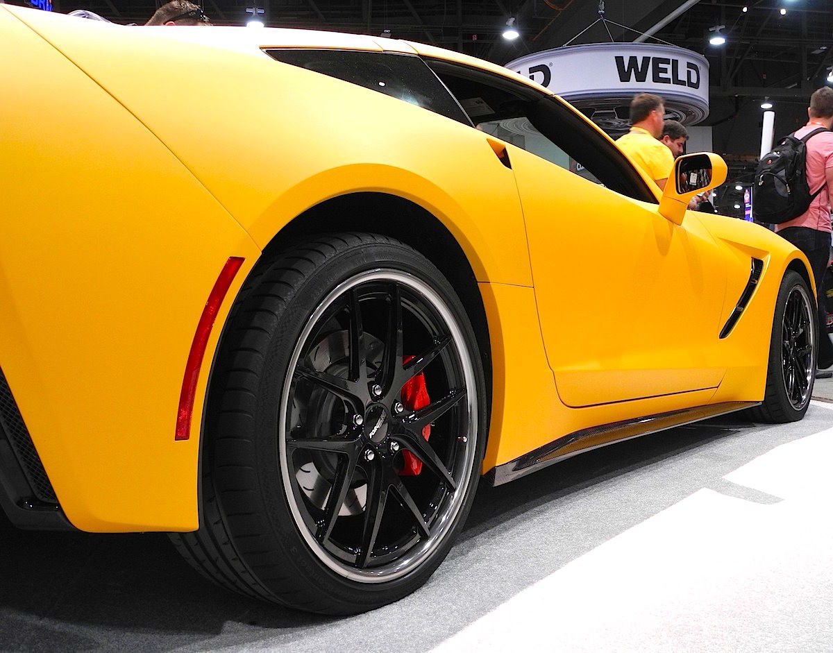 2014 Chevrolet Corvette Stingray | LPE C7 Corvette on Forgeline VX3C Wheels