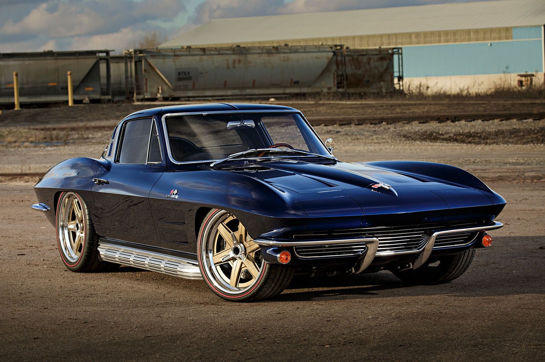 1964 Chevrolet Corvette | Barry B's Roadster Shop '64 Corvette Stingray on Center Locking Forgeline RS6 Wheels