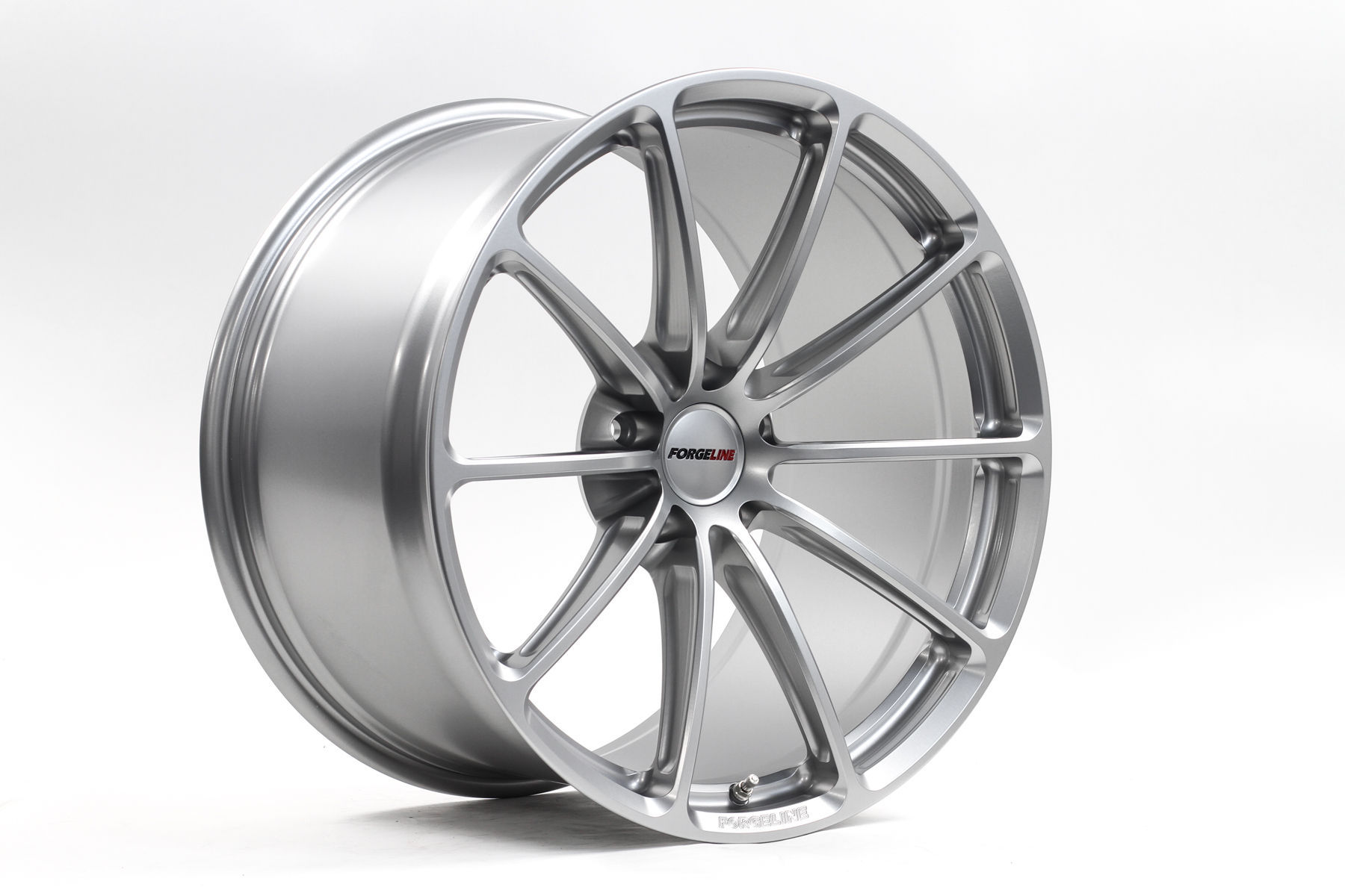 | Forgeline One Piece Forged Monoblock GT1 5-Lug in Satin Hyper Silver