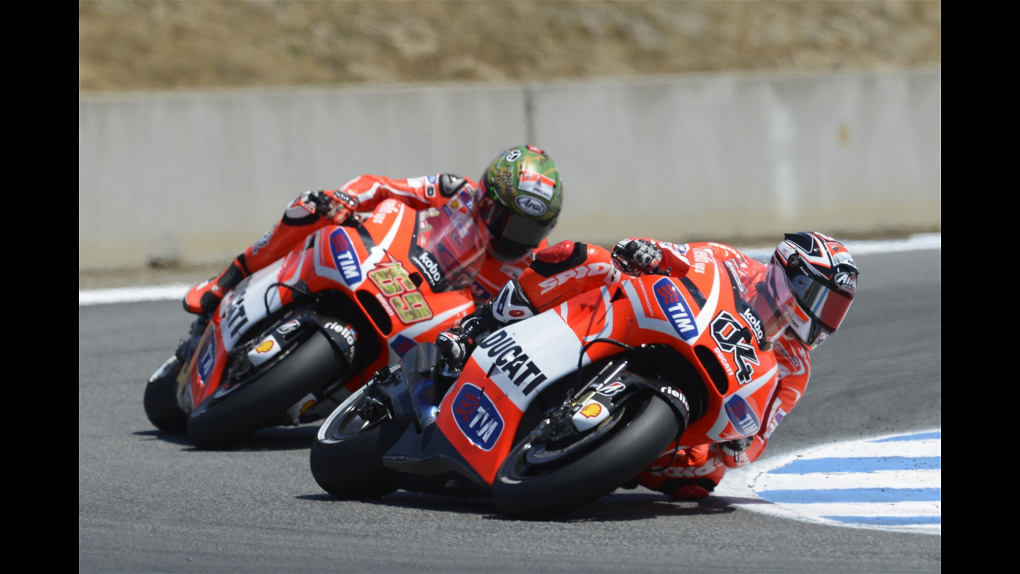 2013 Ducati  | 2013 MotoGP - Laguna Seca - Dovi and Hayden