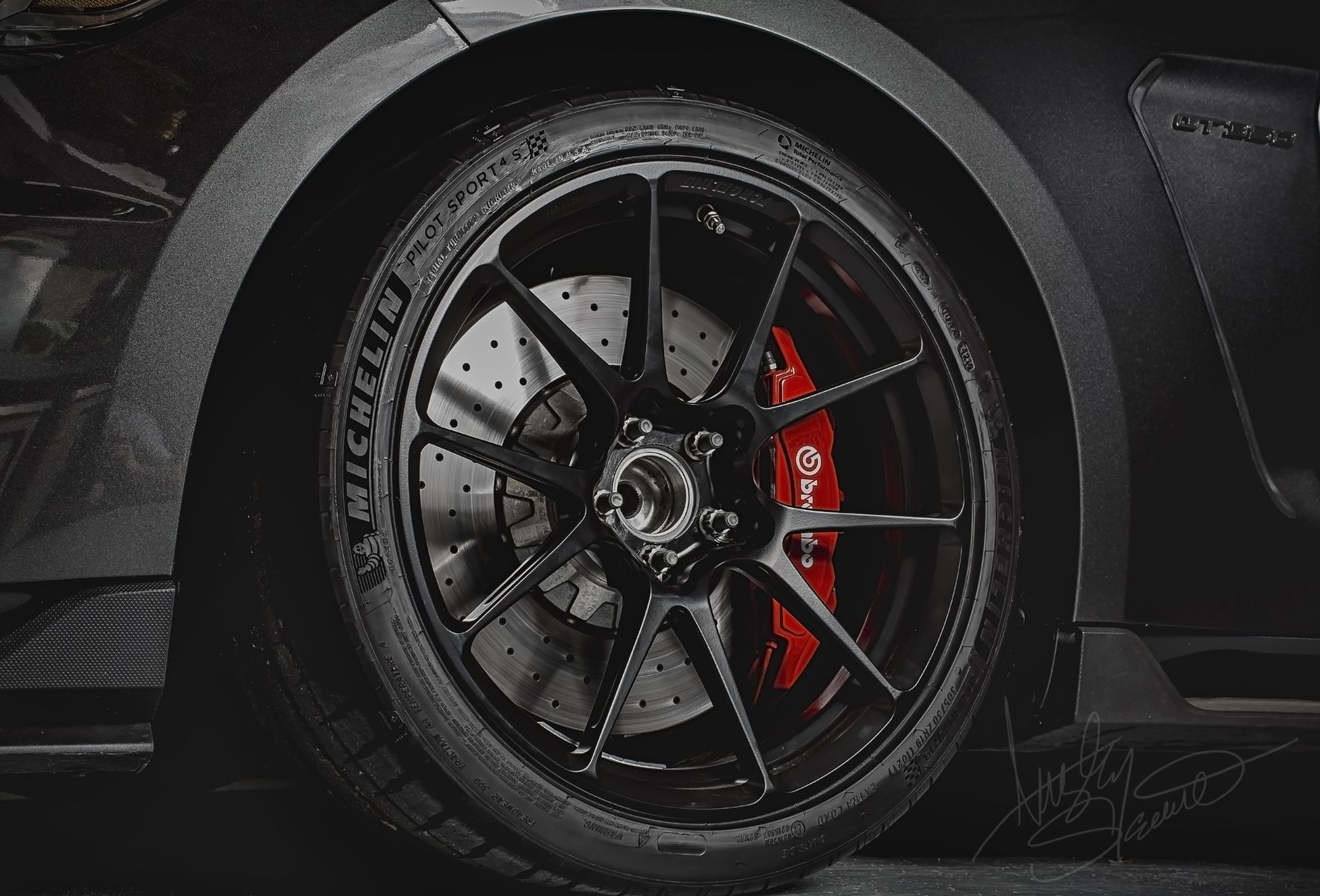 2017 Ford Mustang | Ansley Stewart's Mustang Shelby GT350R on Forgeline One Piece Forged Monoblock GS1R Wheels