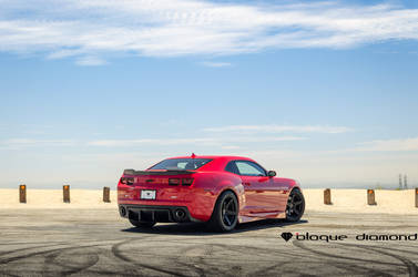 2013 Chevrolet Camaro | 2013 Chevy Camaro Fitted With 22 Inch BD-21’s in Full Matte Black With Chrome SS Lip