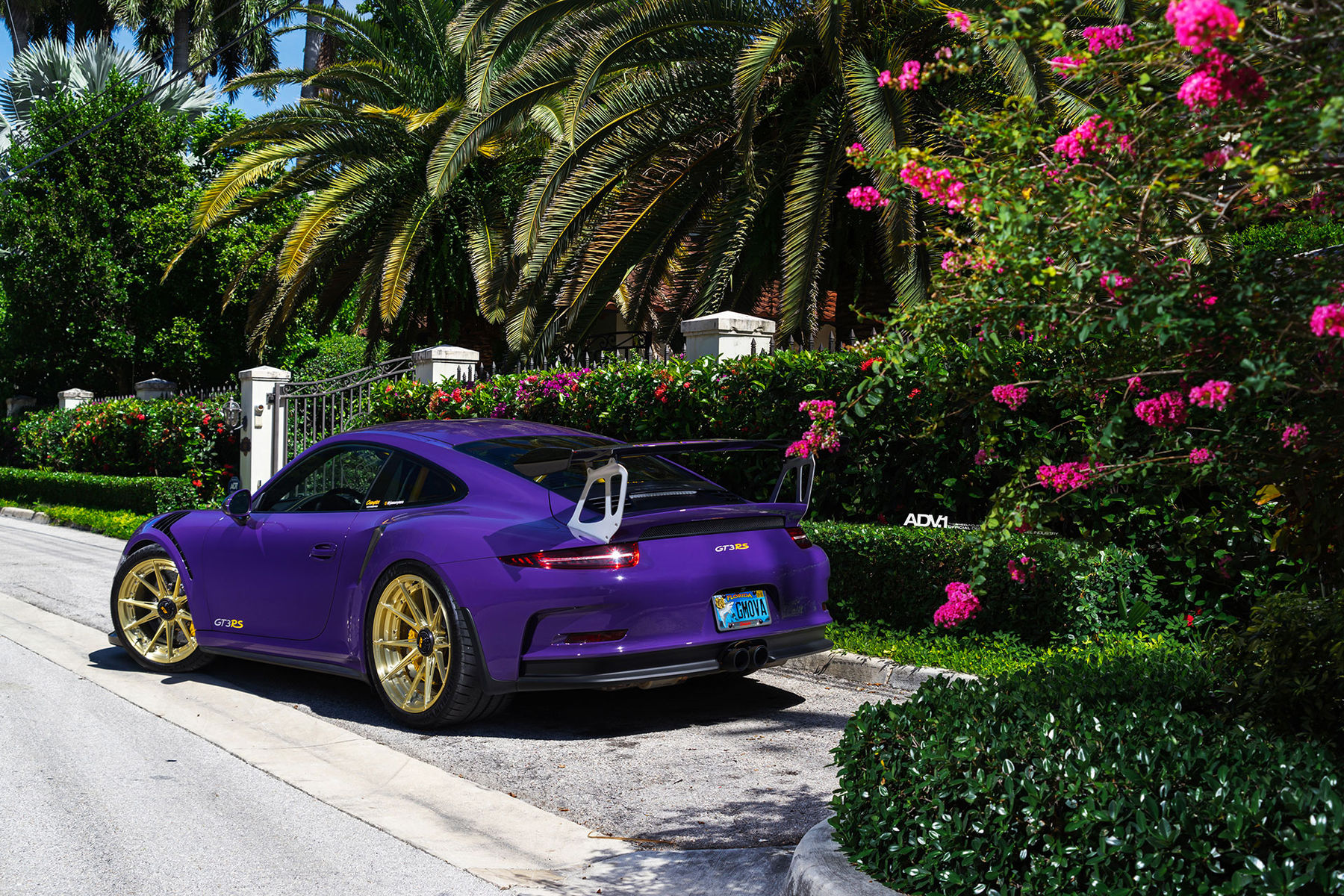 2017 Porsche 911 | ADV.1 Advanced Series | Purple Porsche GT3 RS