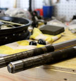 Dialing in the forks for the Bullitt CB