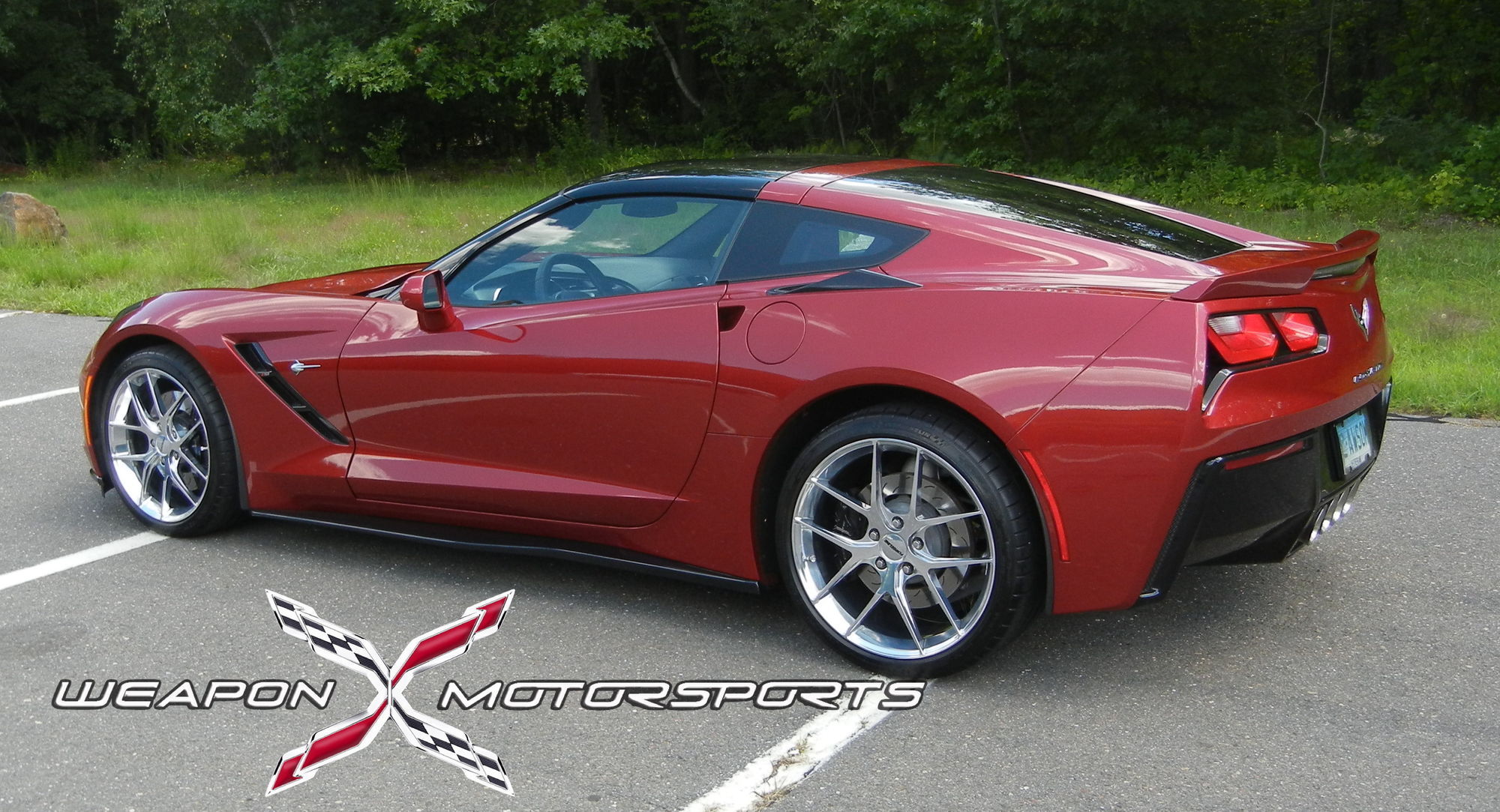 2015 Chevrolet Corvette Stingray | Stan's C7 Corvette Stingray Z51 on Forgeline One Piece Forged Monoblock VX1 Wheels