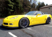 Corvette C6 Z06 on ADV07 Track Spec