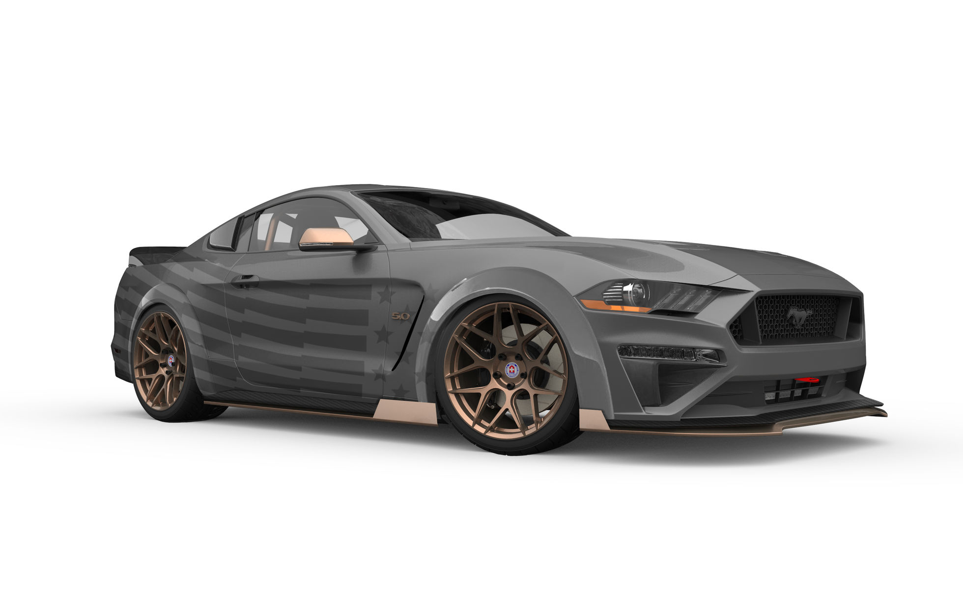 2019 Ford Mustang | 2019 Ford Mustang GT Fastback by CJ Pony Parts - Rendering FordSEMA