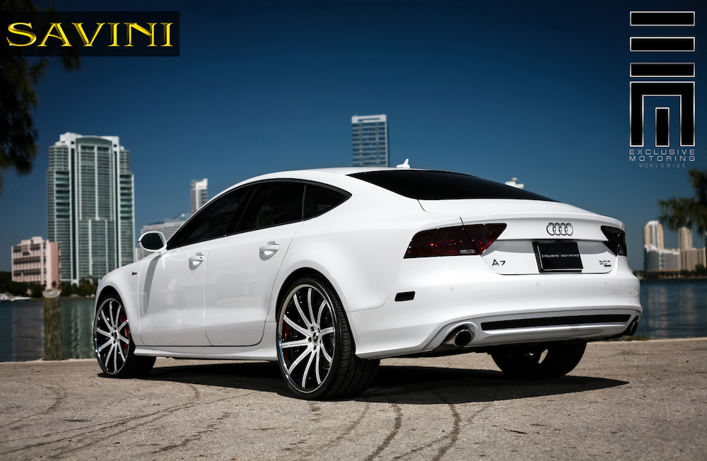 2013 Audi A7 | '13 Audi A7 on Savini SV37's
