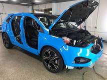 2019 Ford Edge ST AWD by Blood Type Racing - Front FordSEMA