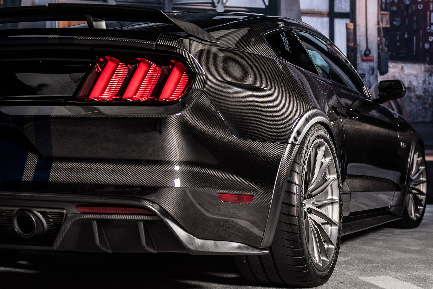 2017 Ford Mustang | 2017 Ford Mustang Fastback by SpeedKore Performance Group - Another Rear Shot
