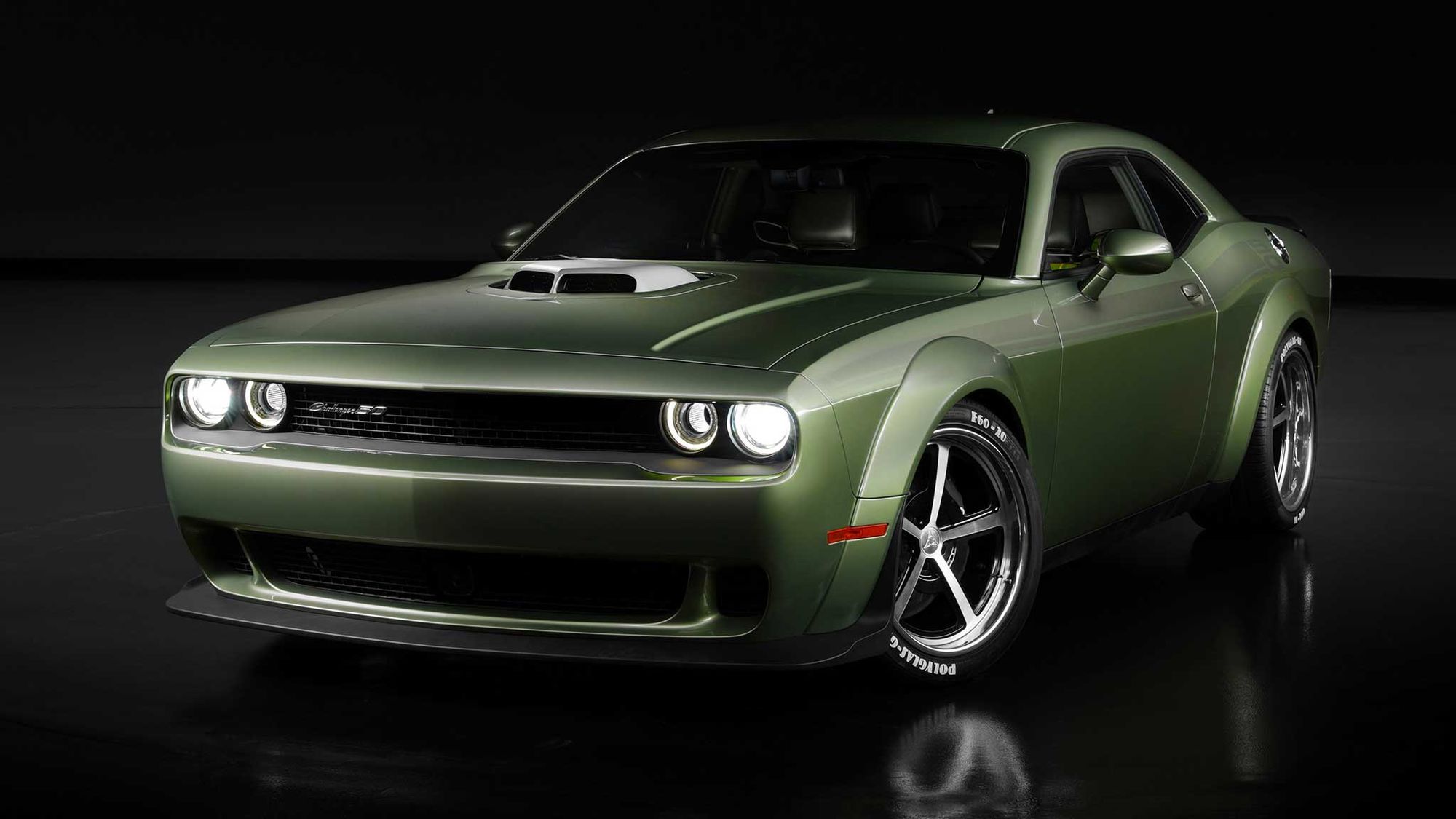 2020 Dodge Challenger | Holy Guacamole Dodge Challenger R/T Scat Pack Widebody on Forgeline Forged Three Piece FL500 Wheels