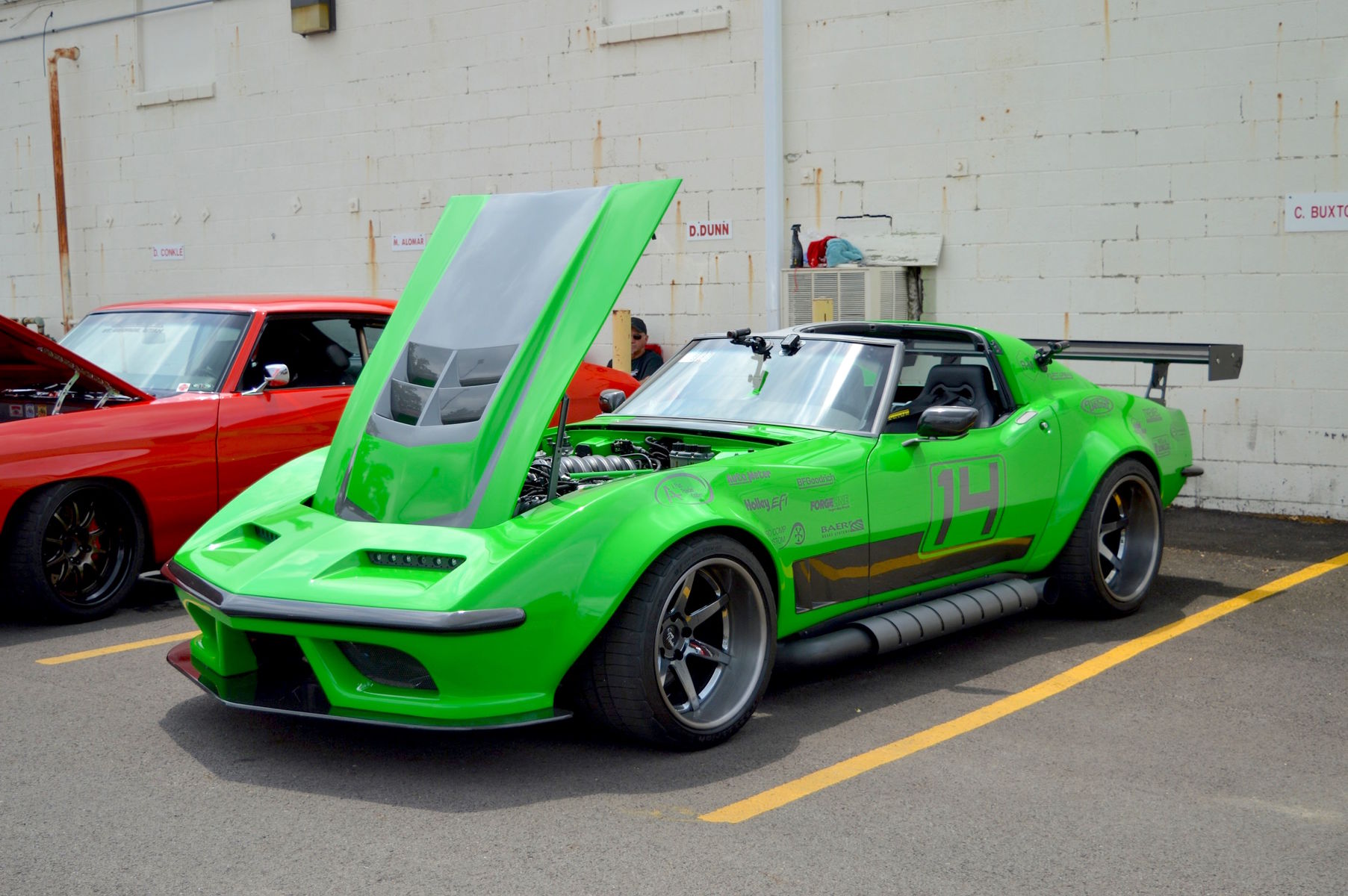 1968 Chevrolet Corvette | Bob Bertelsen Wins at Goodguys Raleigh in the “Green Mamba” Corvette on Forgeline CV3C Wheels