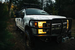 2019 Ford F-250 XLT SRW by Wilderness Collective - Offroading At Dusk FordSEMA