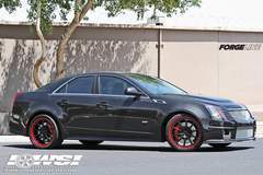 Cadillac CTS-V Sedan on 20-inch Forgeline ZX3P Wheels