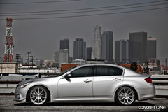 '11 Infiniti G37 Sedan on Concept One CS-10's