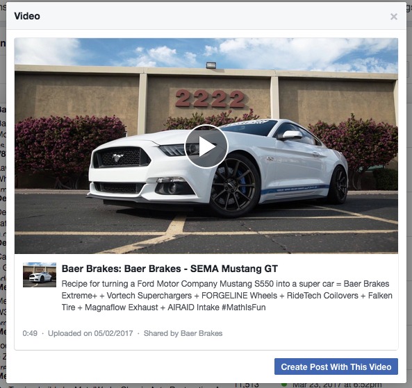2015 Ford Mustang | Video: Rick Elam's Supercharged S550 Mustang GT on Baer Brakes and Forgeline One Piece Forged Monoblock RB1 Wheels