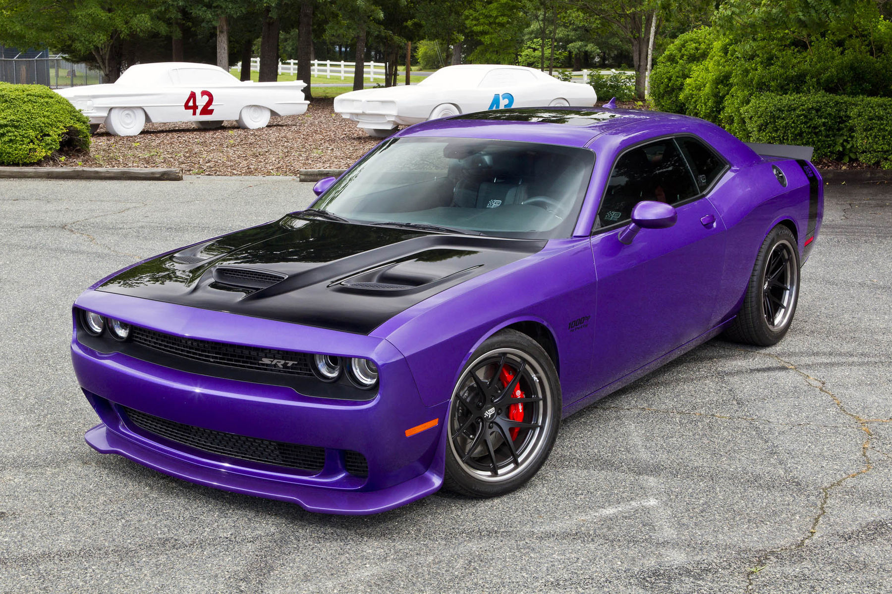 2017 Dodge Challenger | Patrick's 1000HP Plum Crazy Purple Petty Challenger on Forgeline VX3C-SL Concave Stepped Lip Wheels