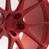 Forgeline One Piece Forged Monoblock GA1R in Matte Transparent Red