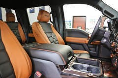 2017 Ford F250 Super Duty 4x4 Lariat Crew Cab “Shockzilla” by Fabtech - Interior