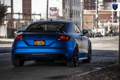 Matte Audi TTRS - Rear Profile Shot