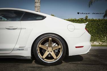 2015 Ford Mustang | 2015 Ford Mustang Roush Fitted With 20 Inch BD-21’s in Bronze with Chrome SS Lip