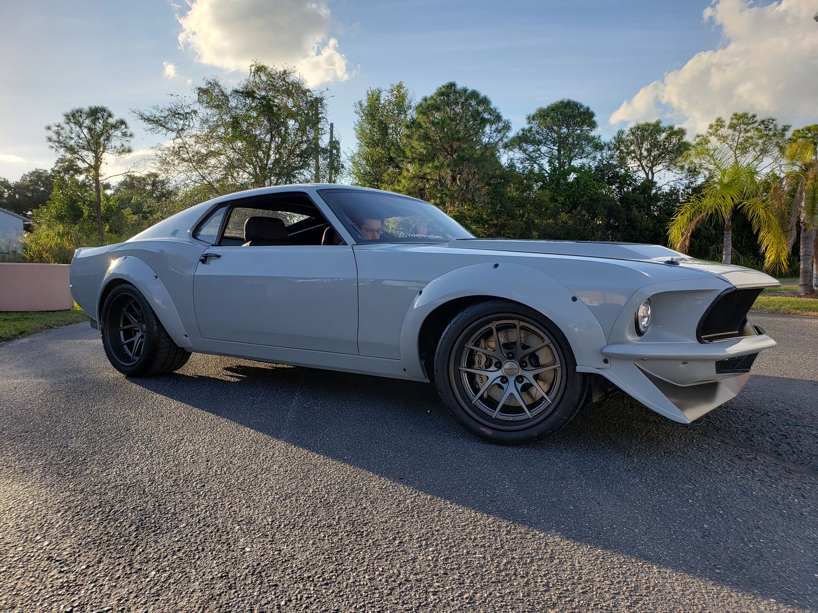 1969 Ford Mustang | Scott McMurray’s Violetto Customs “Cerberus” ’69 Mustang on Forgeline VX3C Concave Wheels