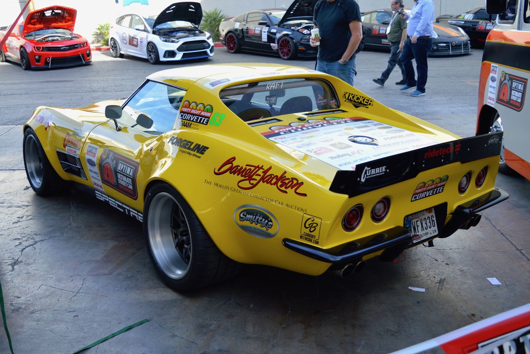 1972 Chevrolet Corvette Stingray | RideTech's 48 Hour Corvette on Forgeline GA3R Wheels Going to Auction